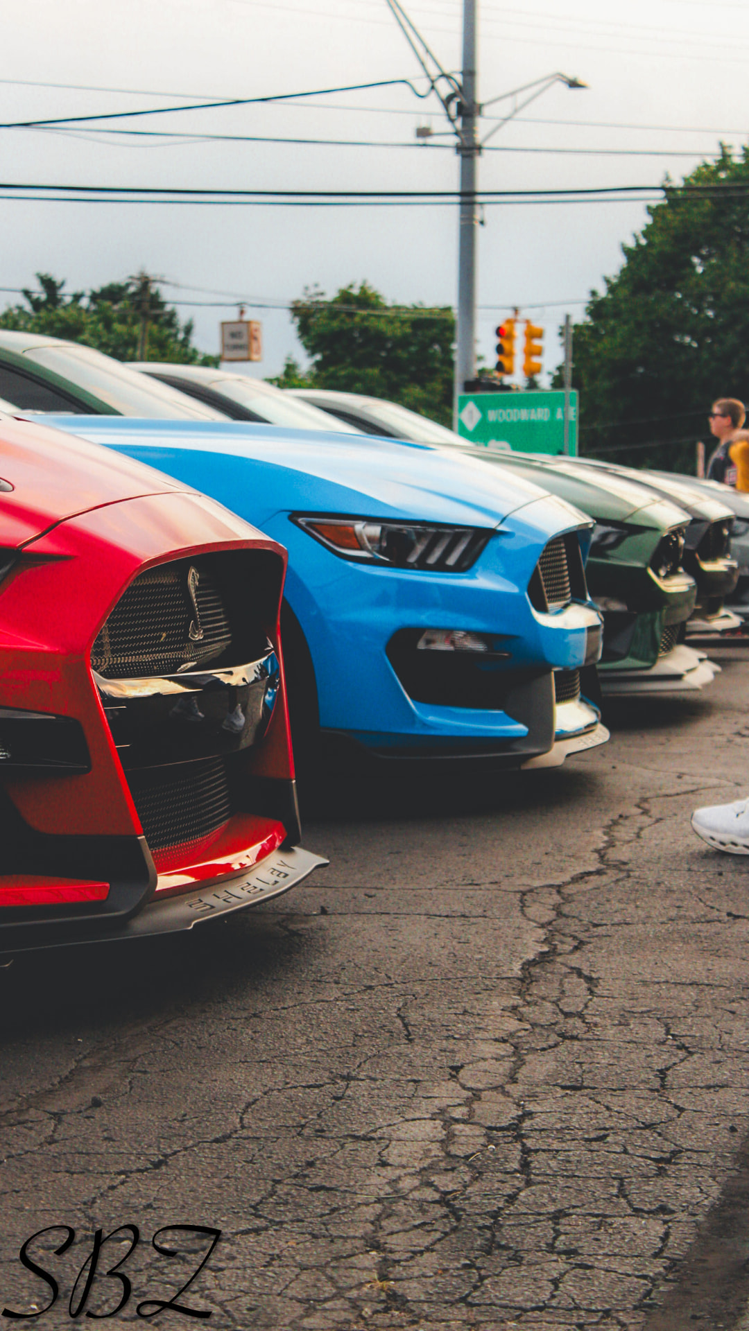 Automotive photography — Woodward Lineup